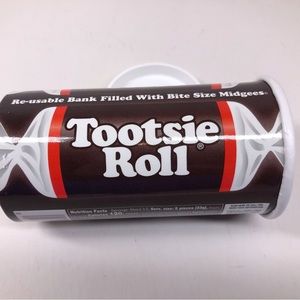 Tootsie Roll Coin Bank (No candy).